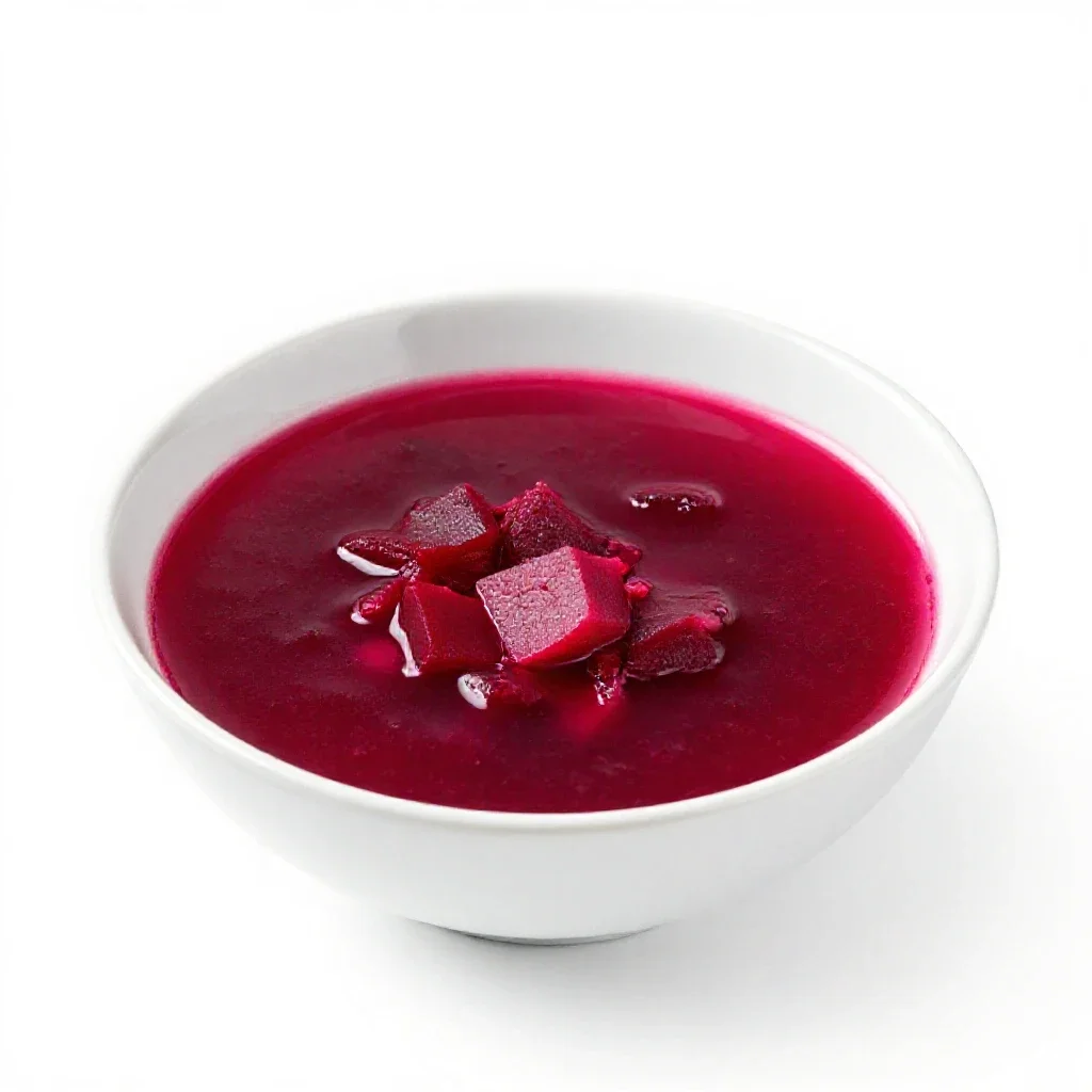 Borsch isolated on a white background