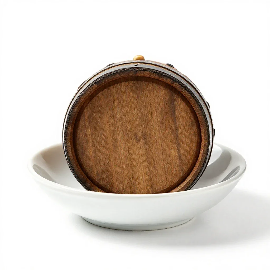 Bourbon isolated on a white background