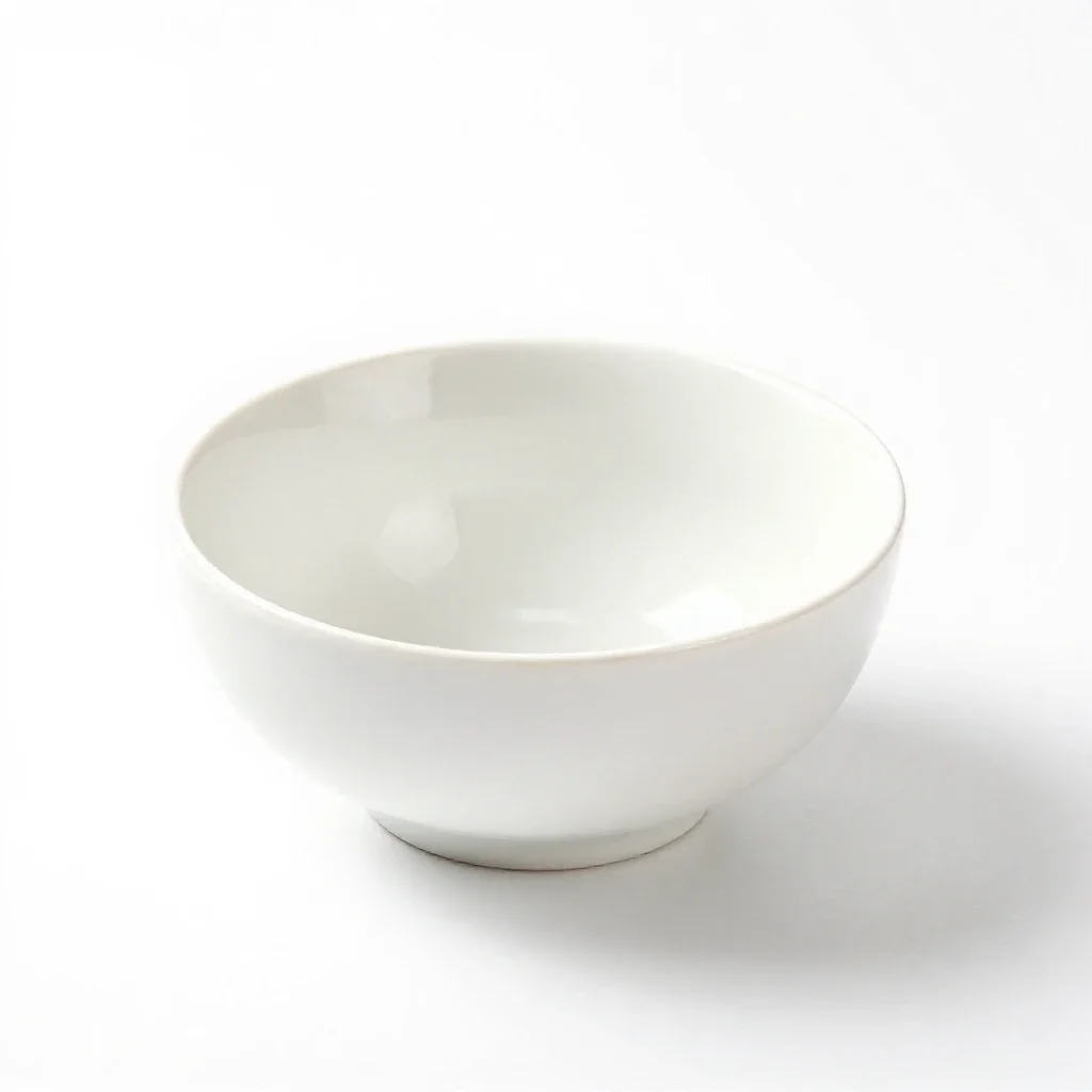 Bowl isolated on a white background