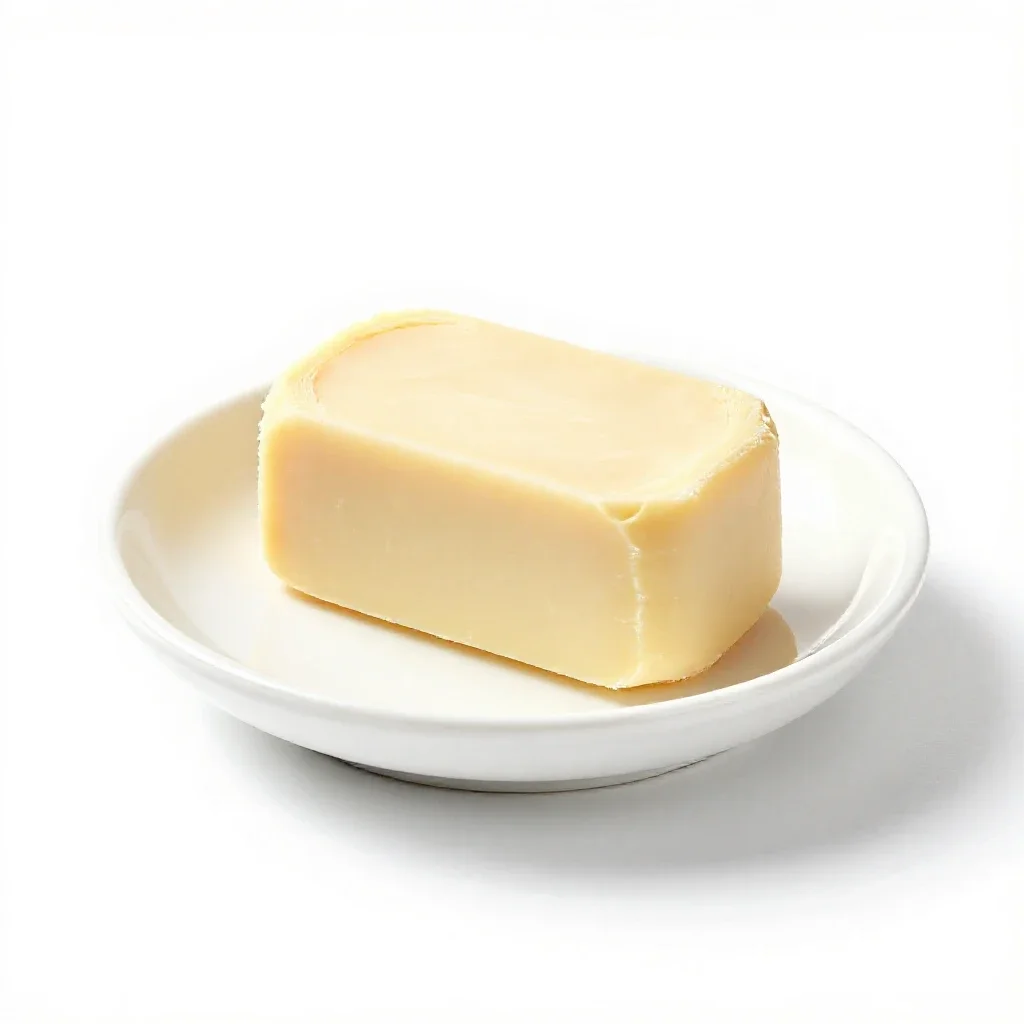 Butty isolated on a white background