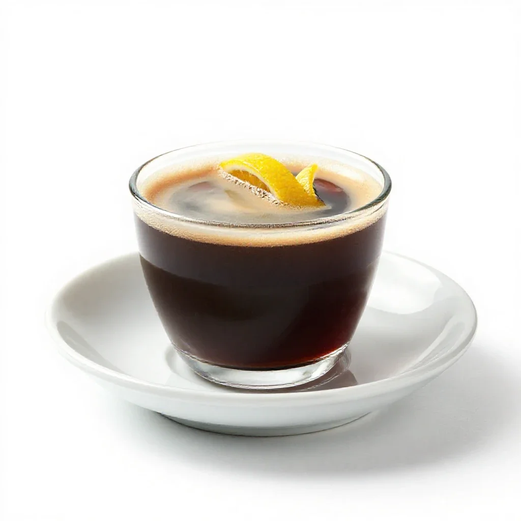 Cafe royale isolated on a white background
