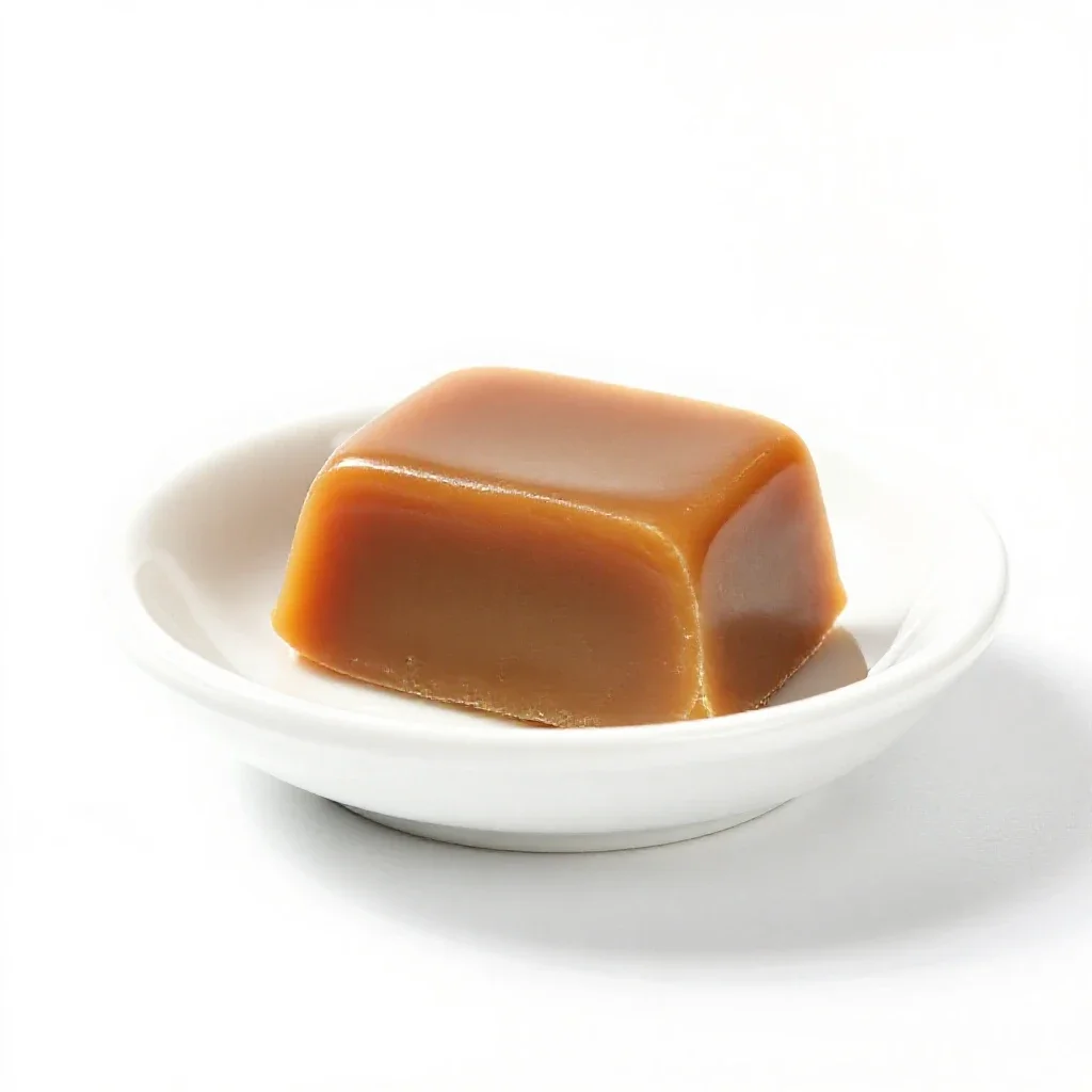 Caramel isolated on a white background