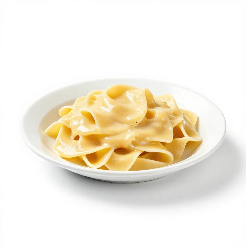 Carbonara isolated on a white background