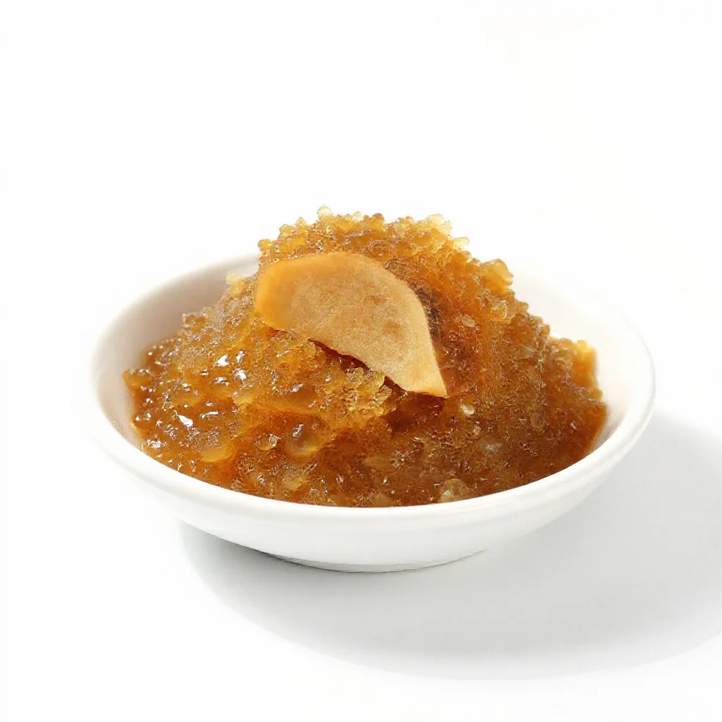 Cassareep isolated on a white background