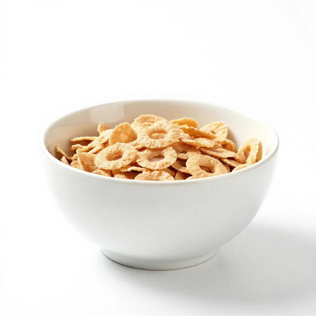 Cereal bowl isolated on a white background