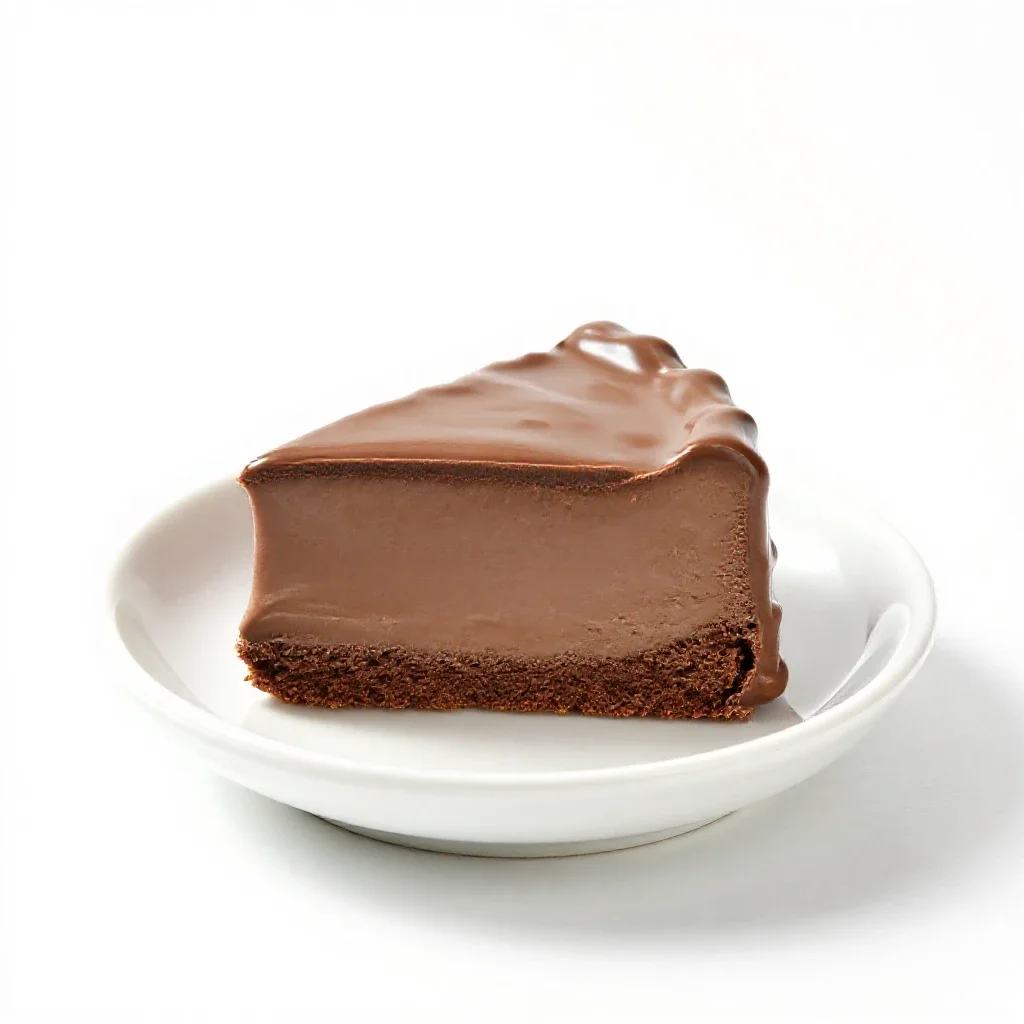 Chocolate milk isolated on a white background