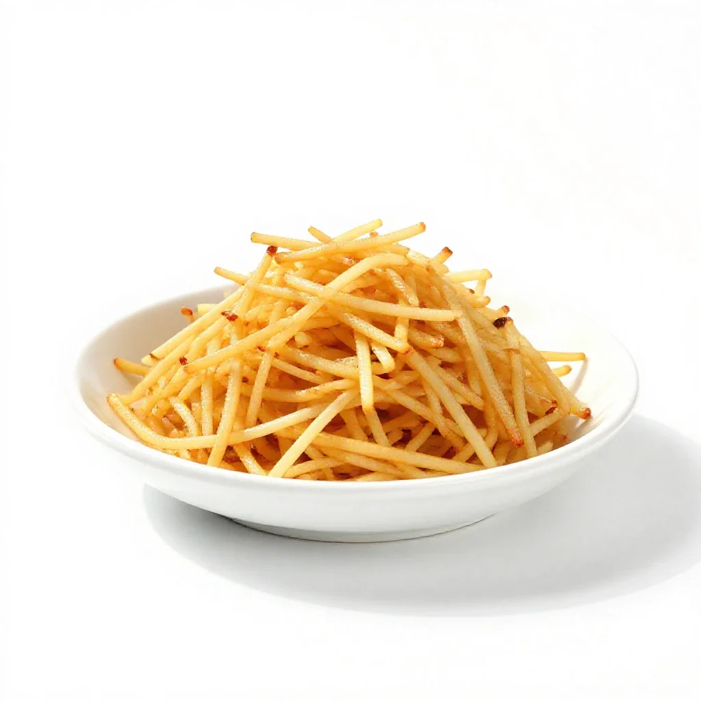 Chop suey isolated on a white background