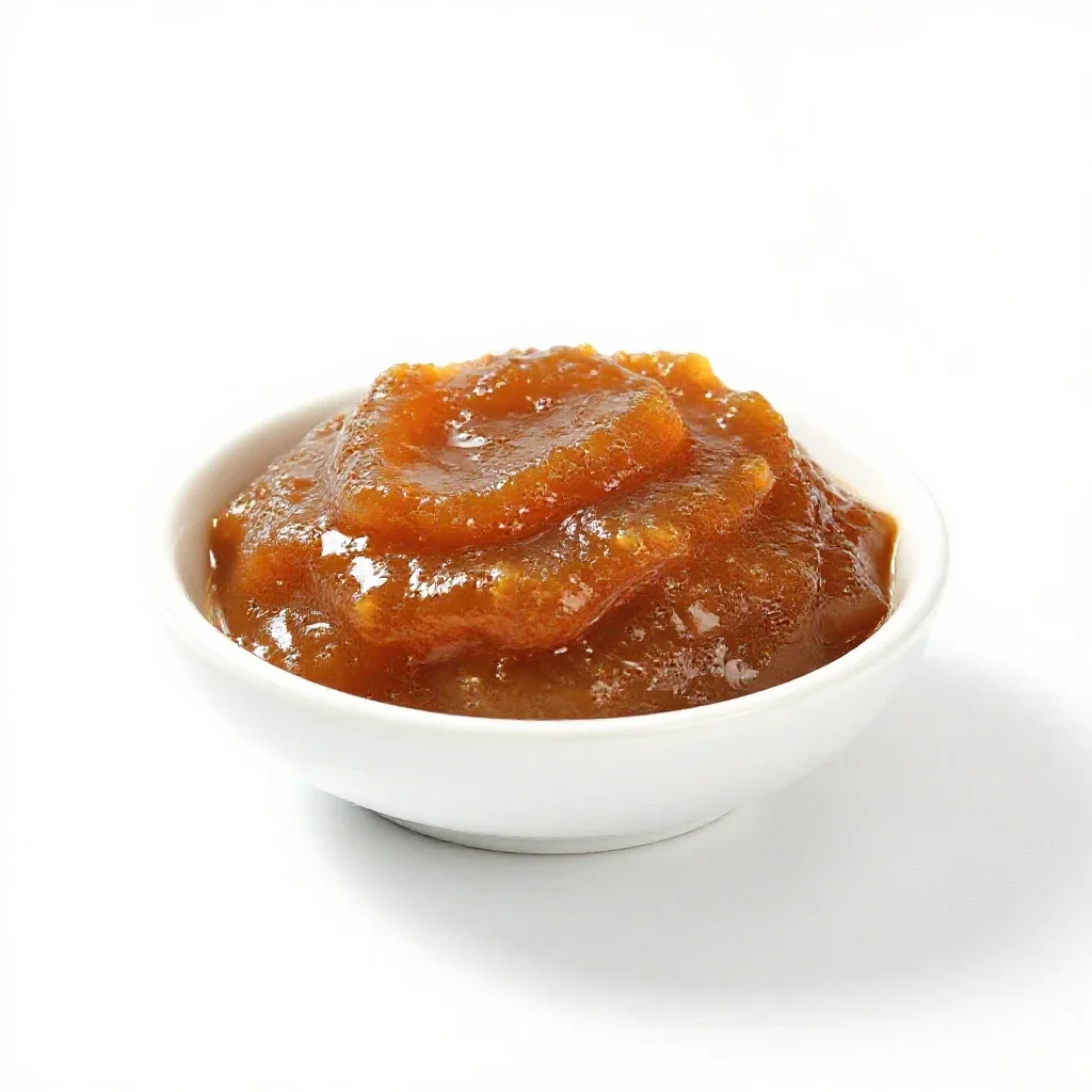 Chutney isolated on a white background