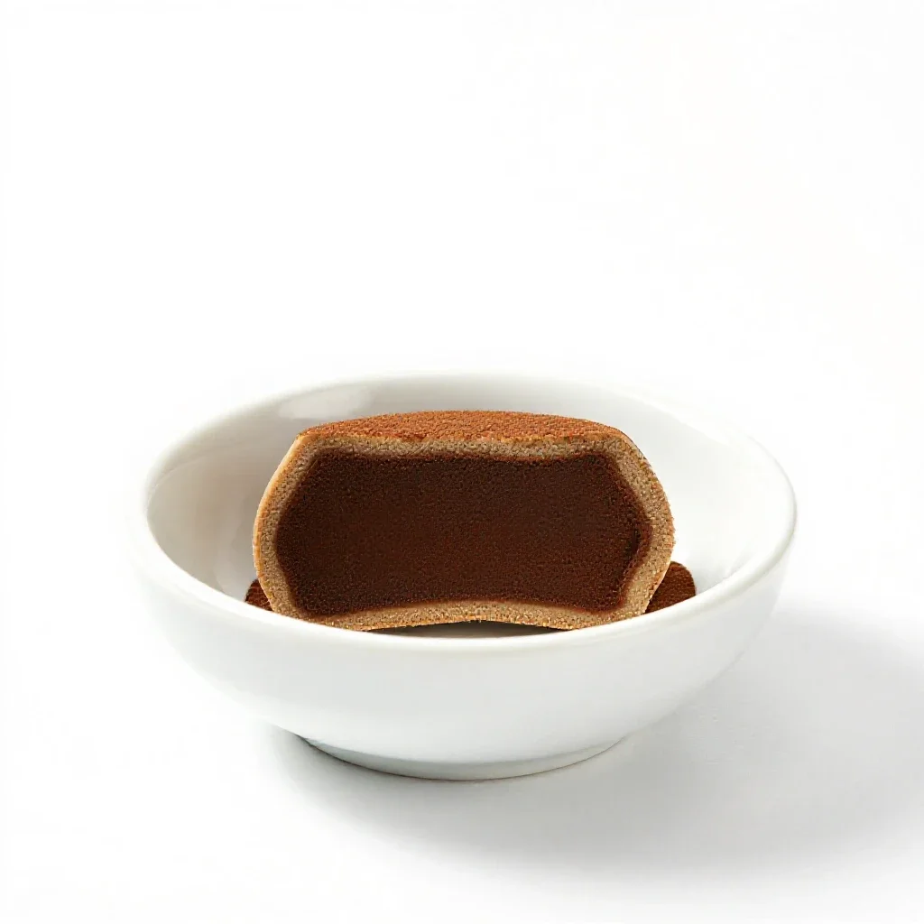 Coffee liqueur isolated on a white background