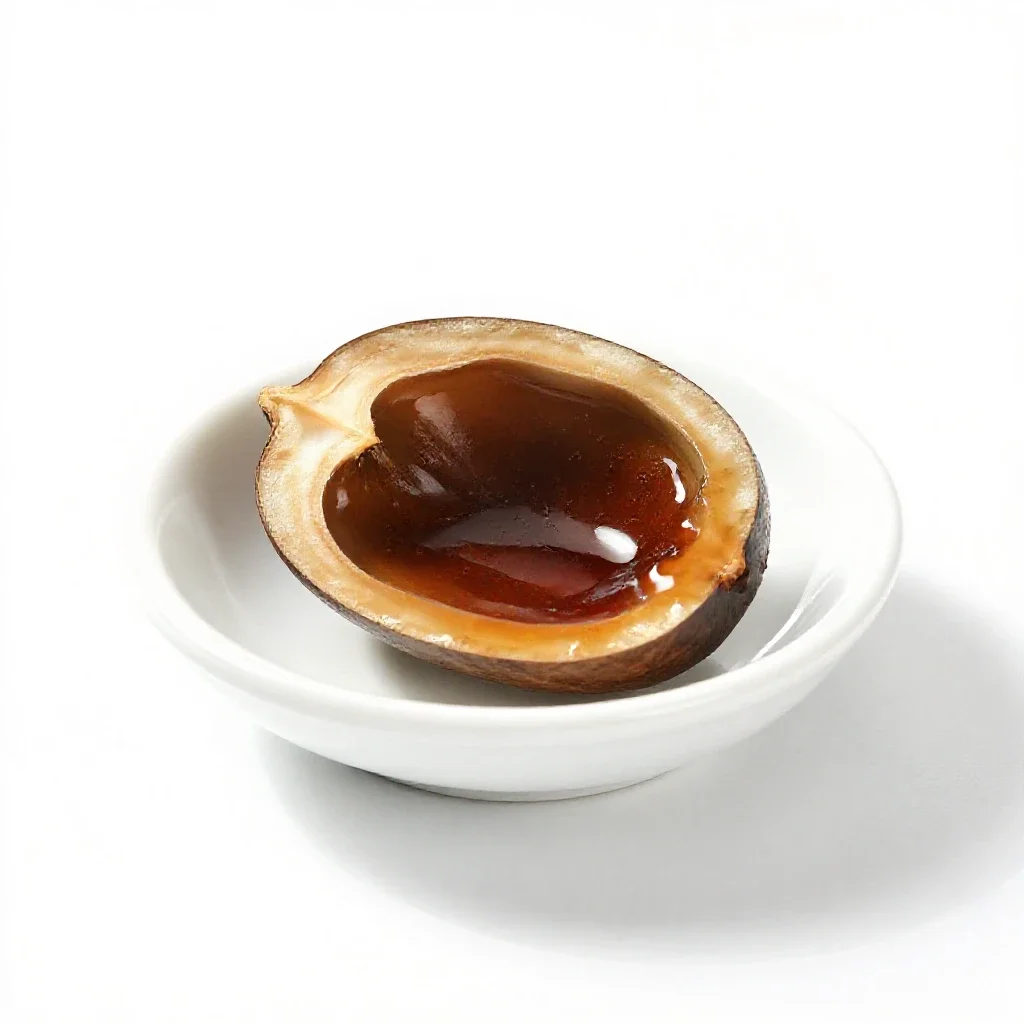 Cola extract isolated on a white background