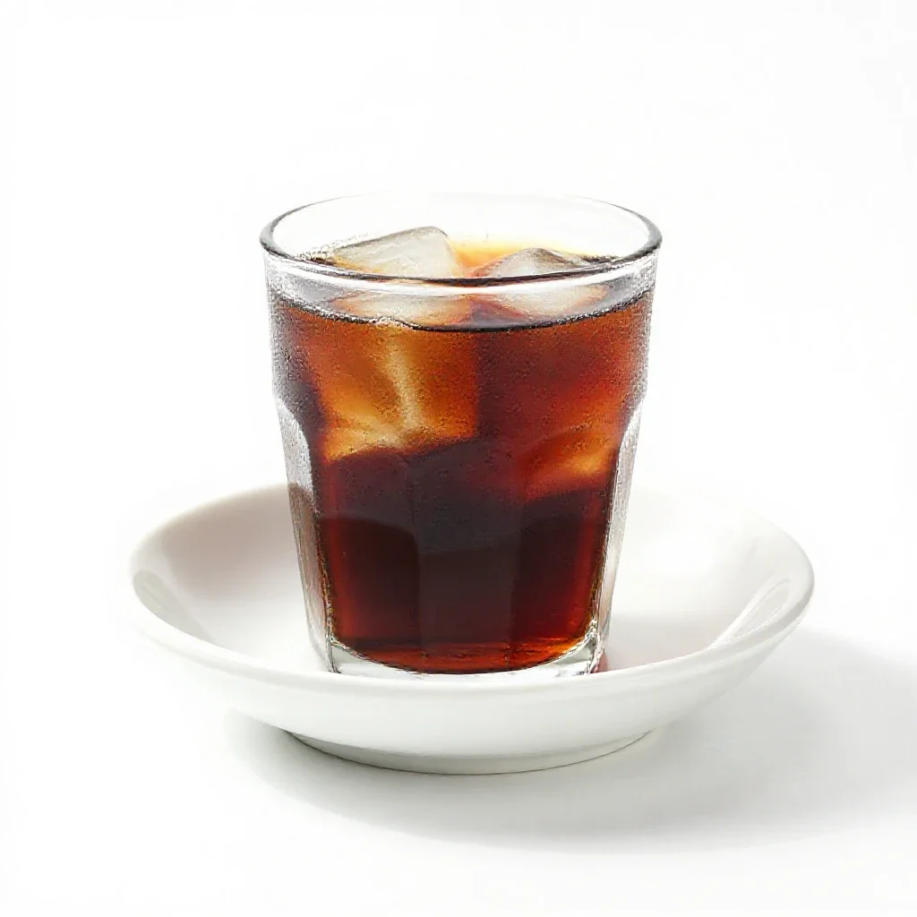 Cola isolated on a white background