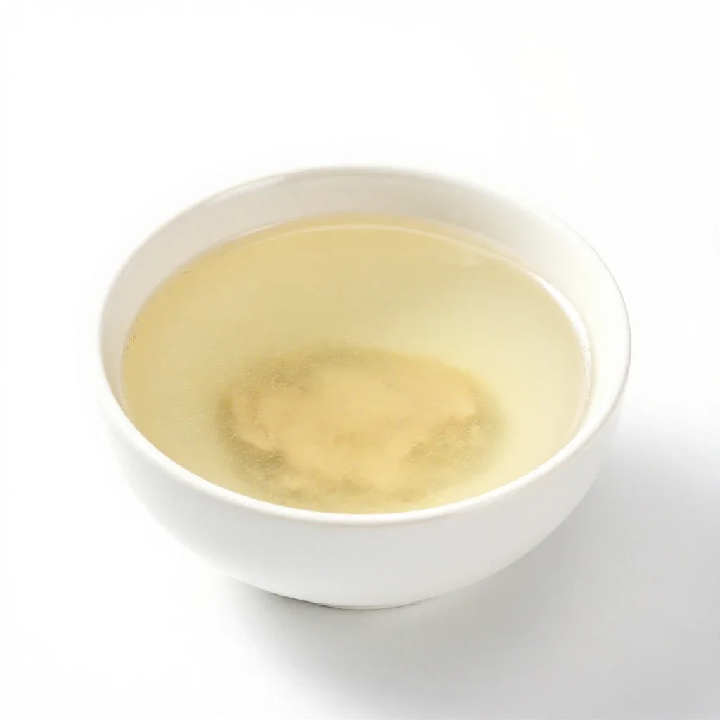 Consomme isolated on a white background