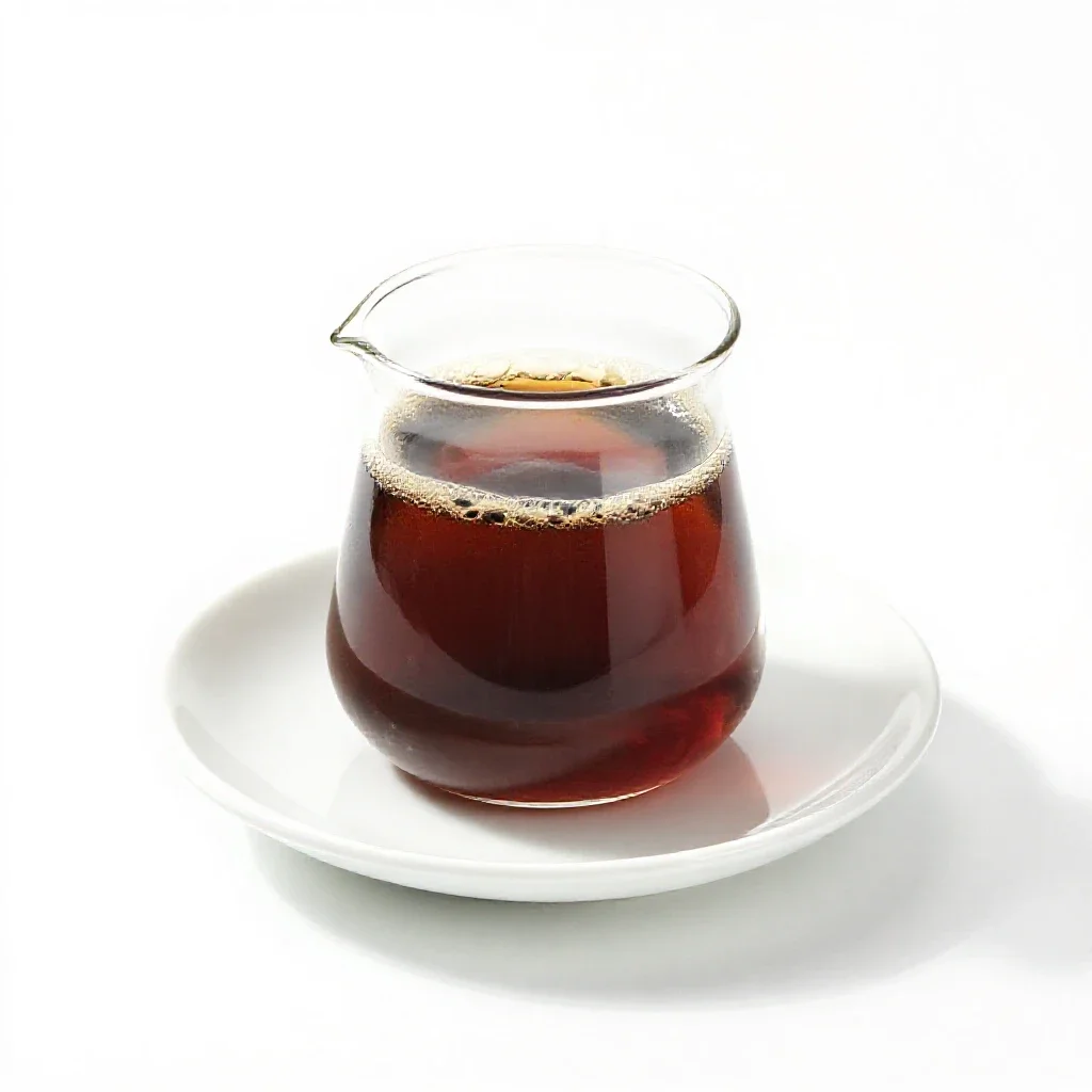 Drip coffee isolated on a white background