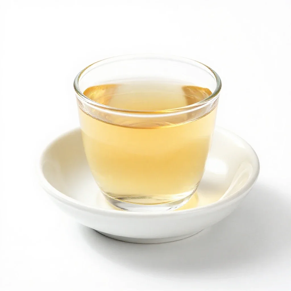 Dry vermouth isolated on a white background