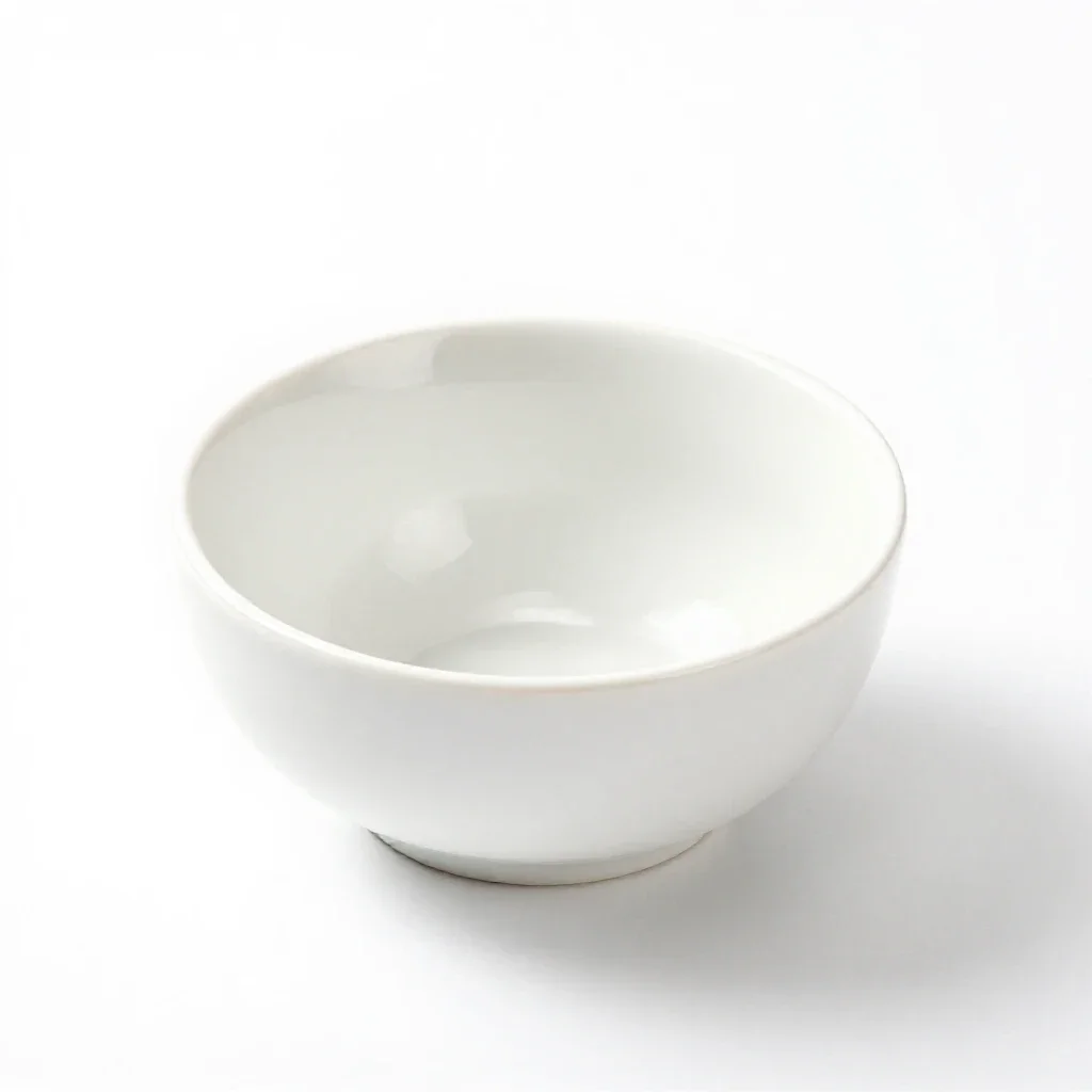 Finger bowl isolated on a white background