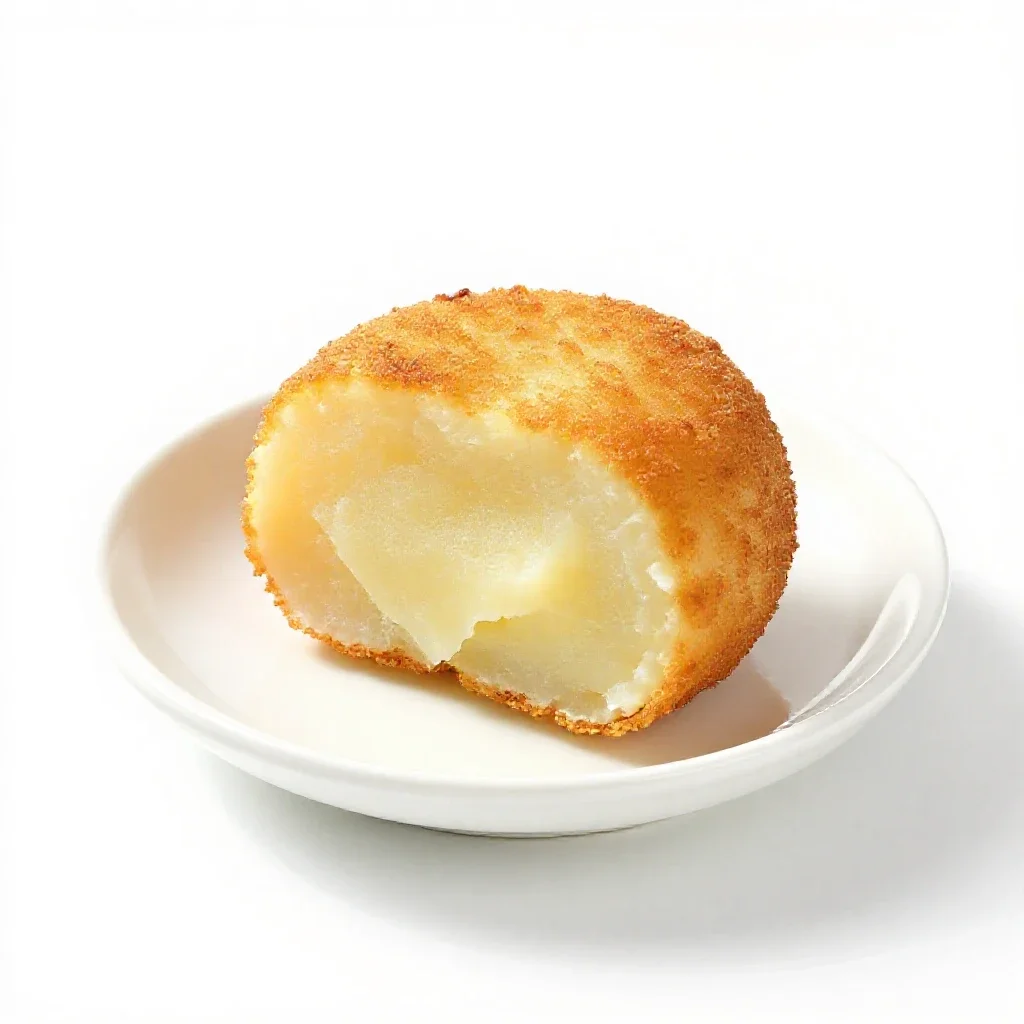 Fish cake isolated on a white background
