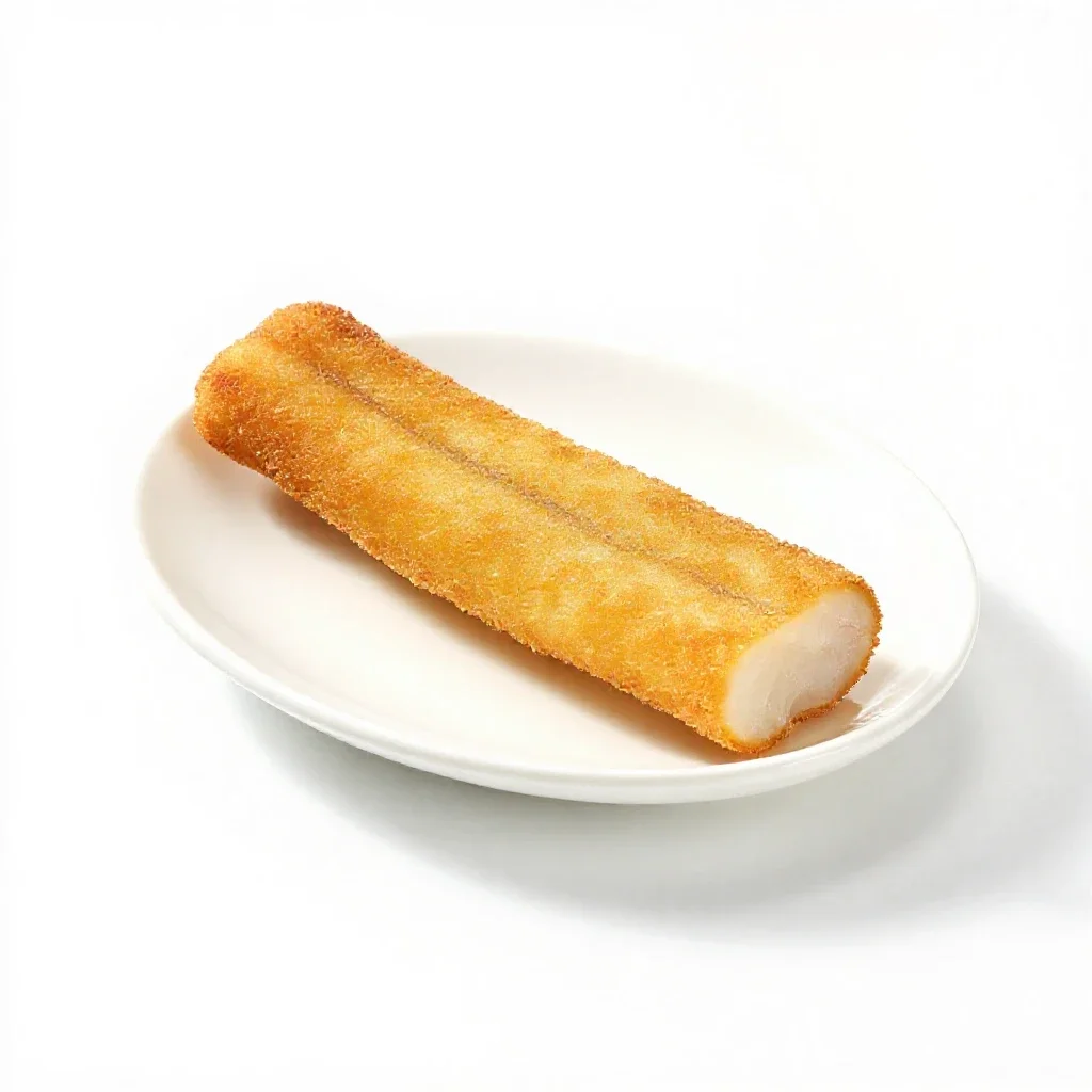 Fish stick isolated on a white background