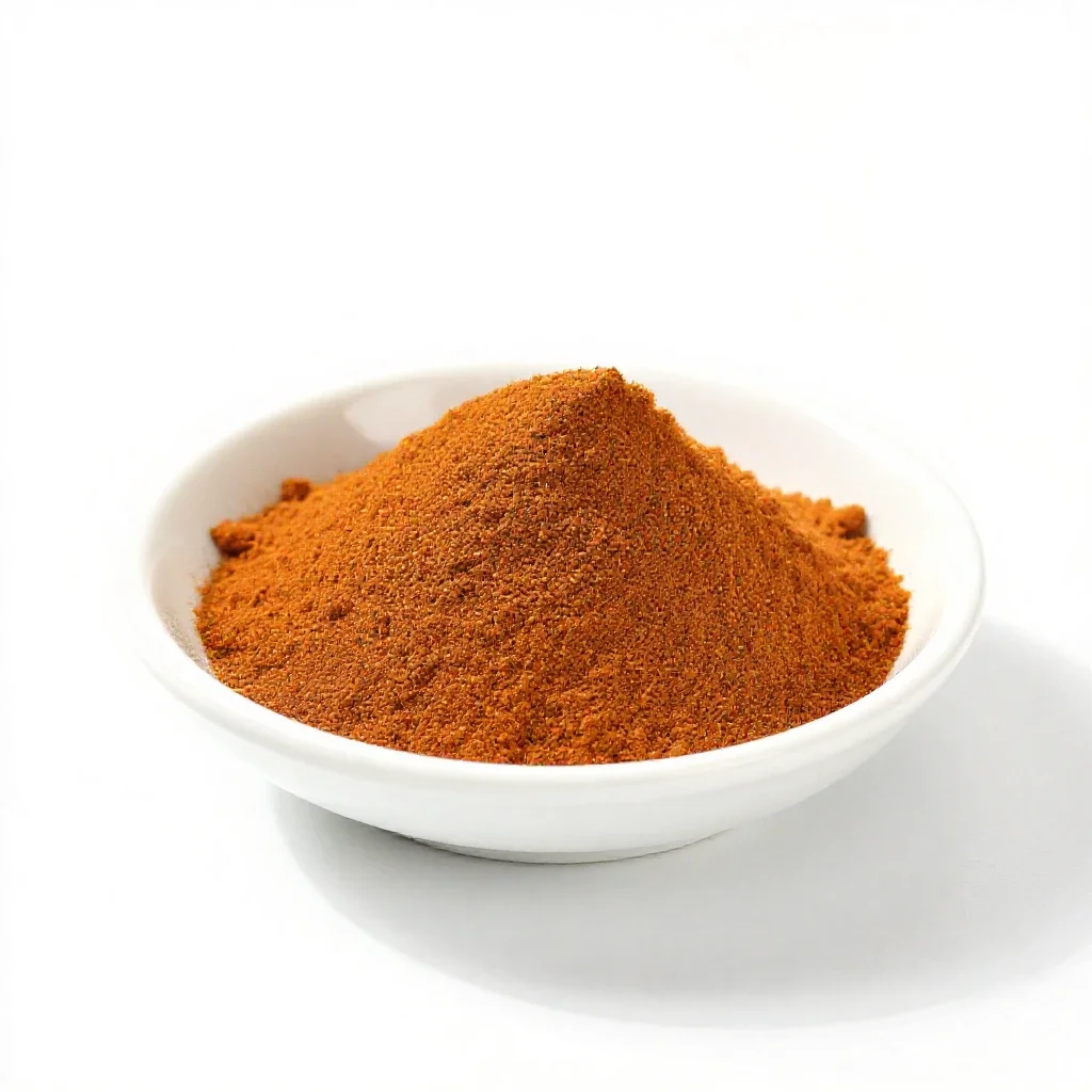 Five spice powder isolated on a white background