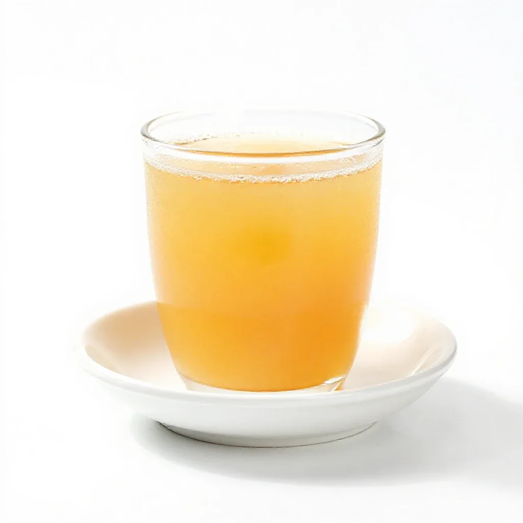 Fruit drink isolated on a white background