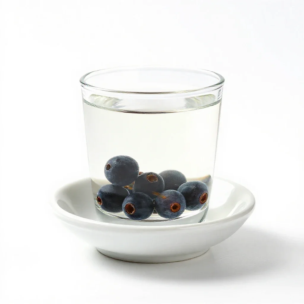 Gin isolated on a white background