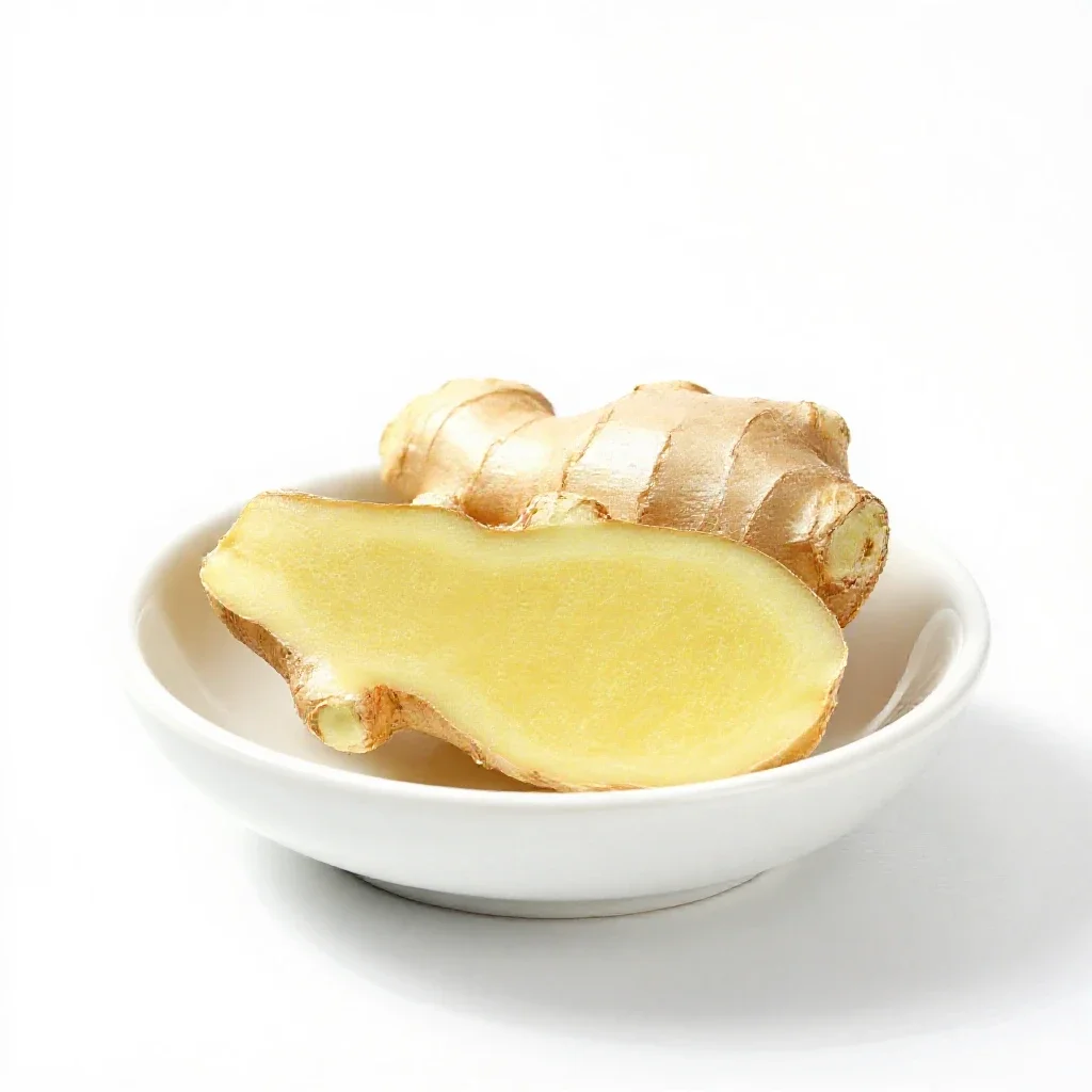 Ginger beer isolated on a white background
