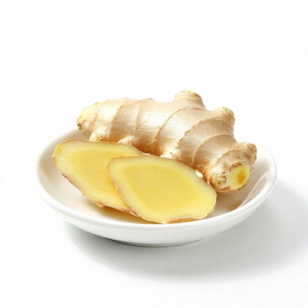 Ginger isolated on a white background