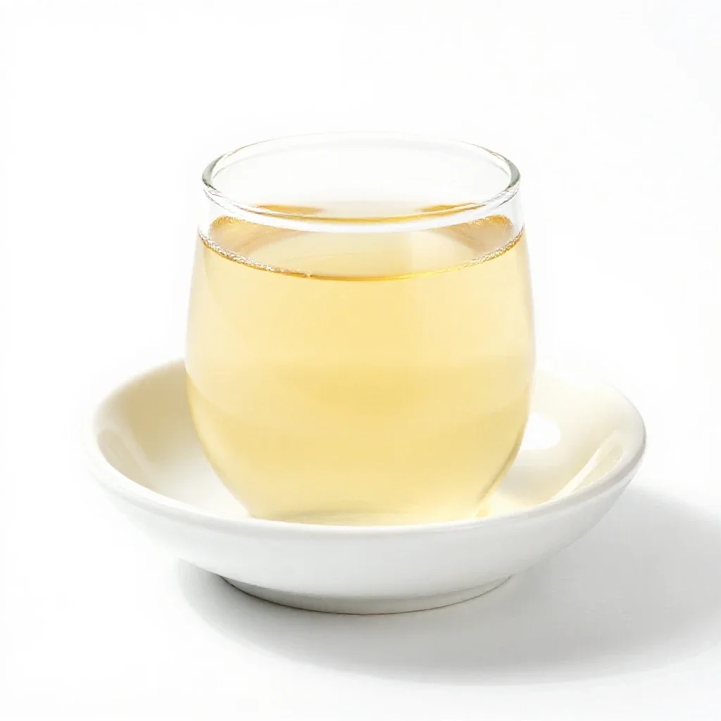 Hard cider isolated on a white background