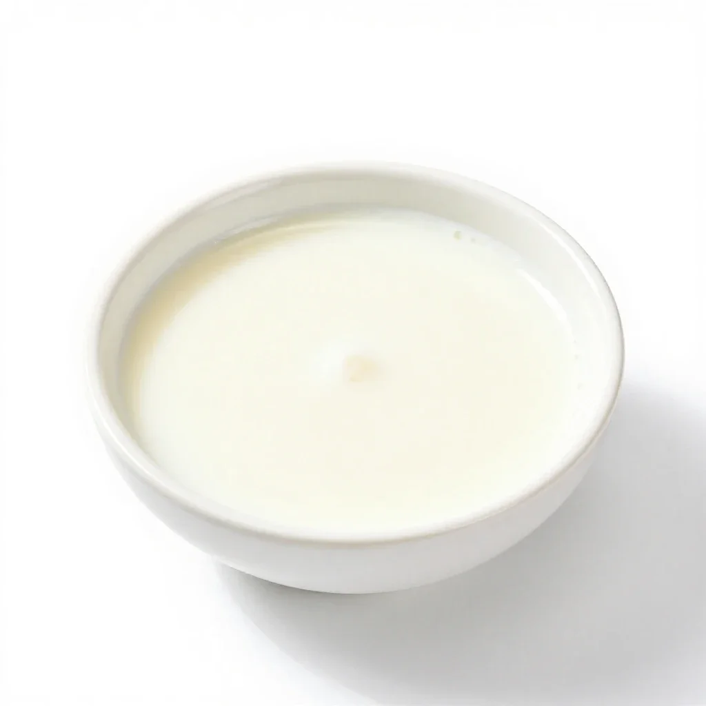 Homogenized milk isolated on a white background