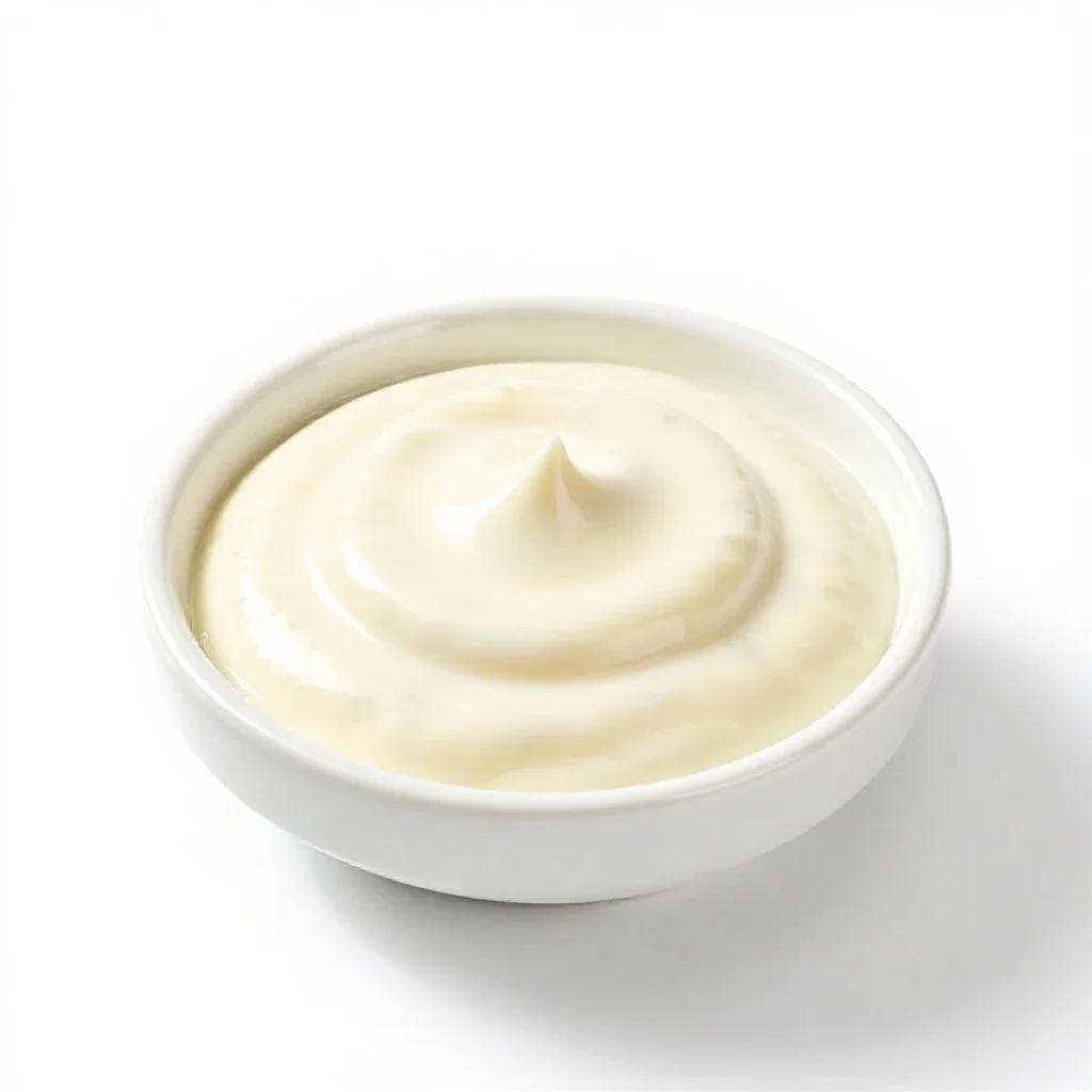 Horseradish sauce isolated on a white background