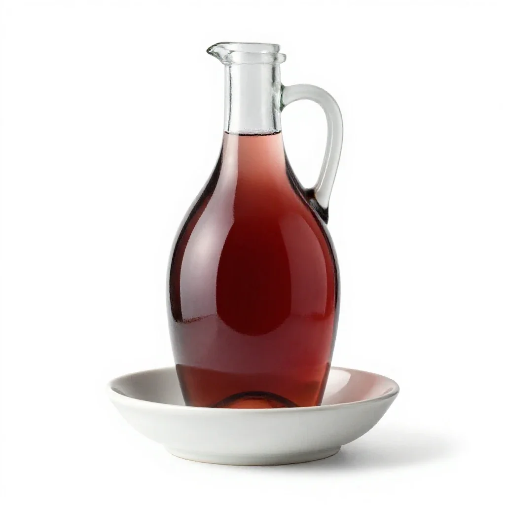 Jug wine isolated on a white background