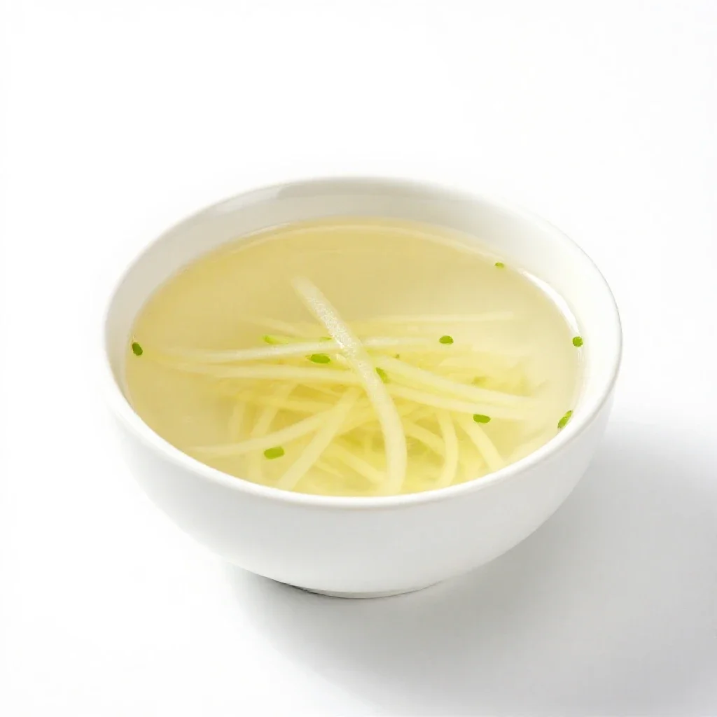 Julienne isolated on a white background