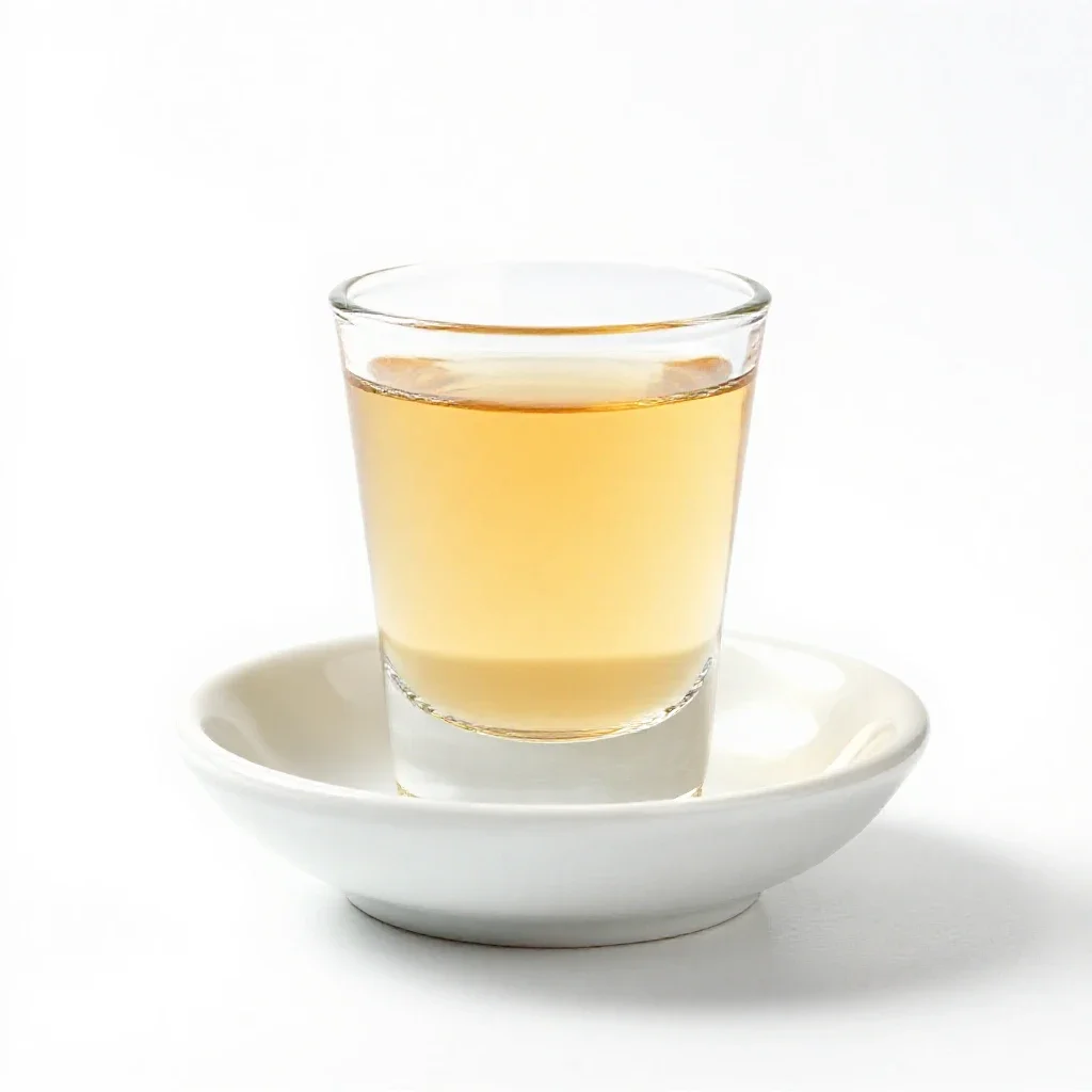 Liqueur isolated on a white background