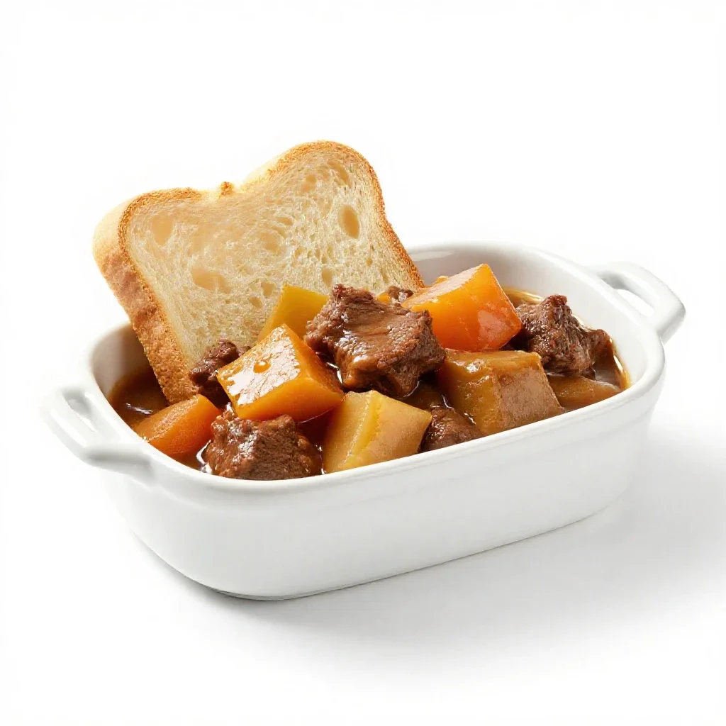 Lobscouse isolated on a white background
