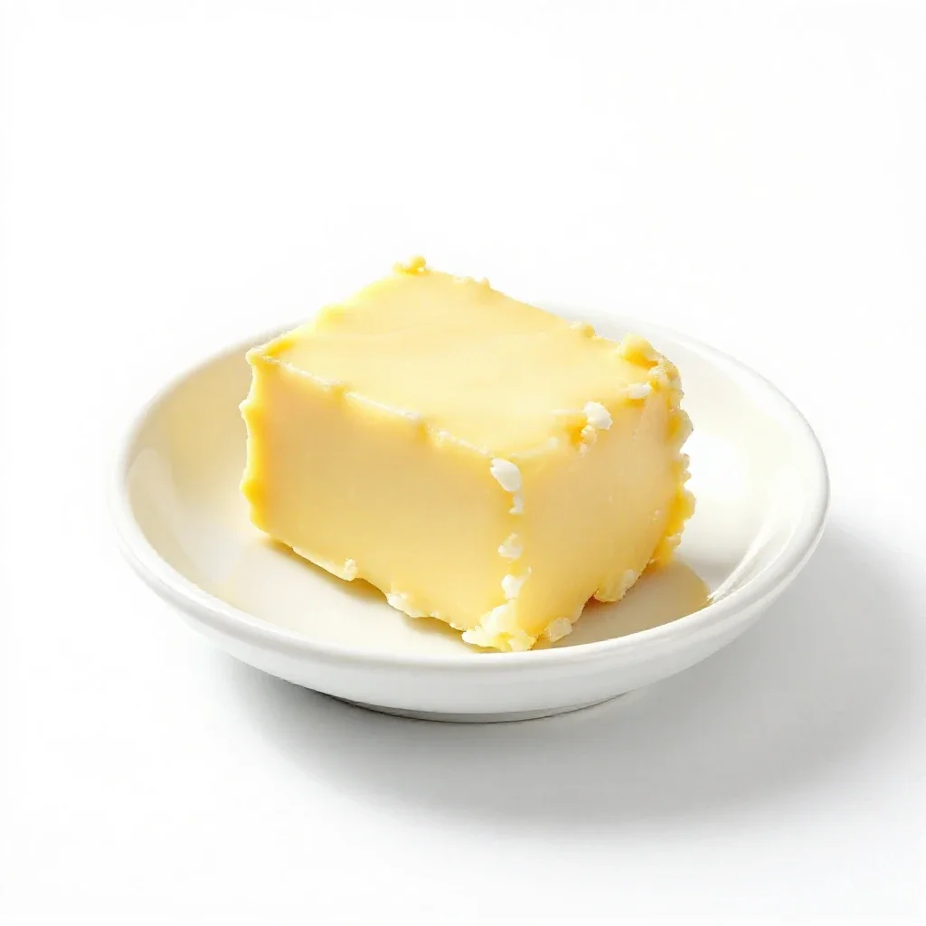 Lobster butter isolated on a white background
