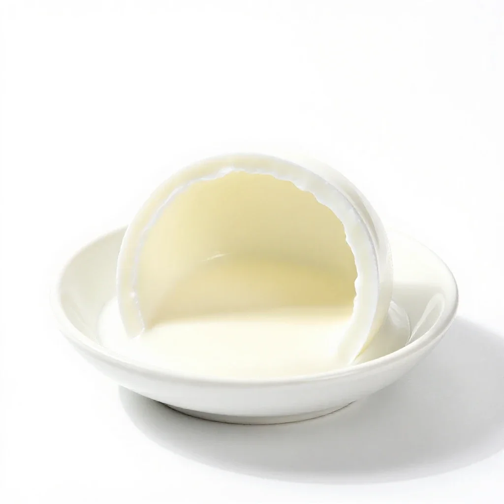 Low-fat milk isolated on a white background