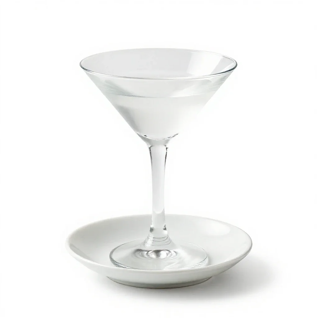 Martini isolated on a white background