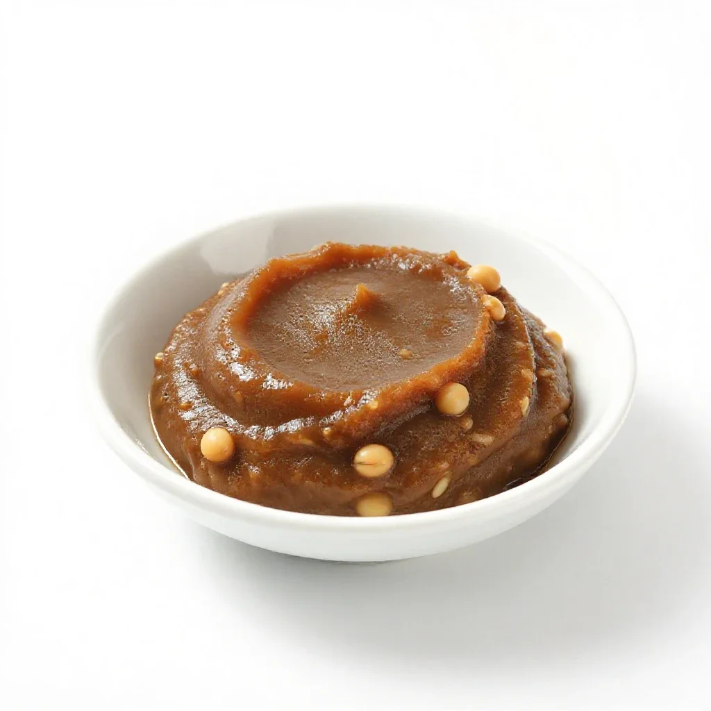 Miso isolated on a white background