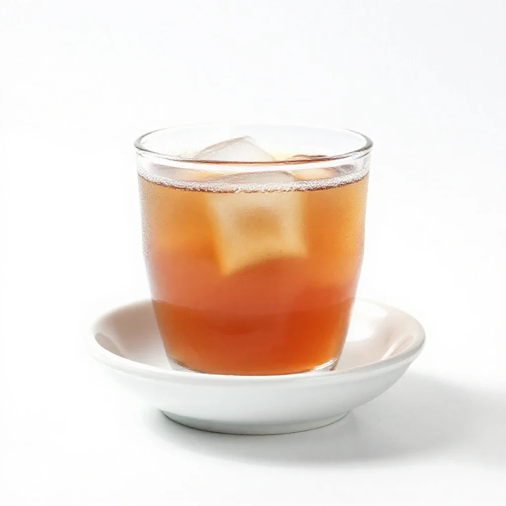 Mixed drink isolated on a white background