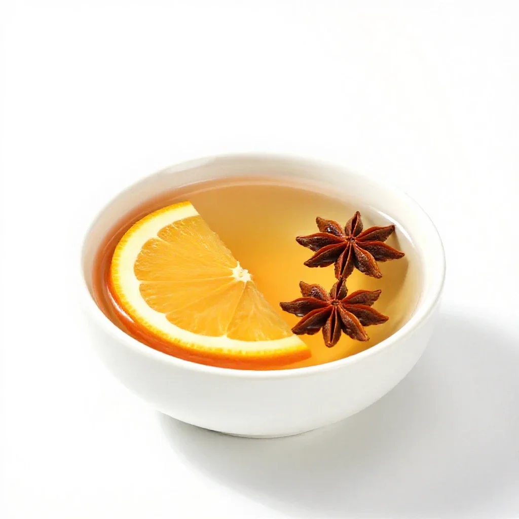 Mulled cider isolated on a white background