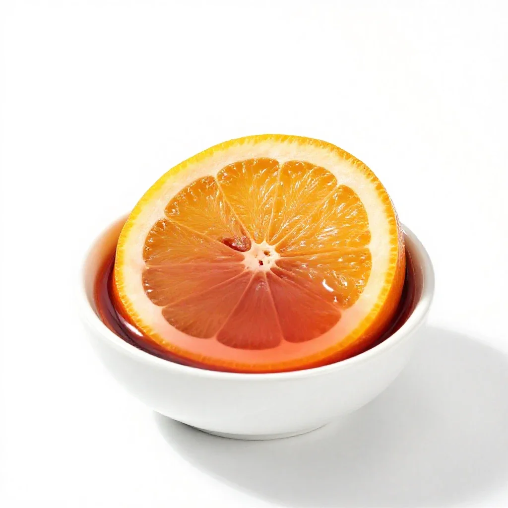 Mulled wine isolated on a white background