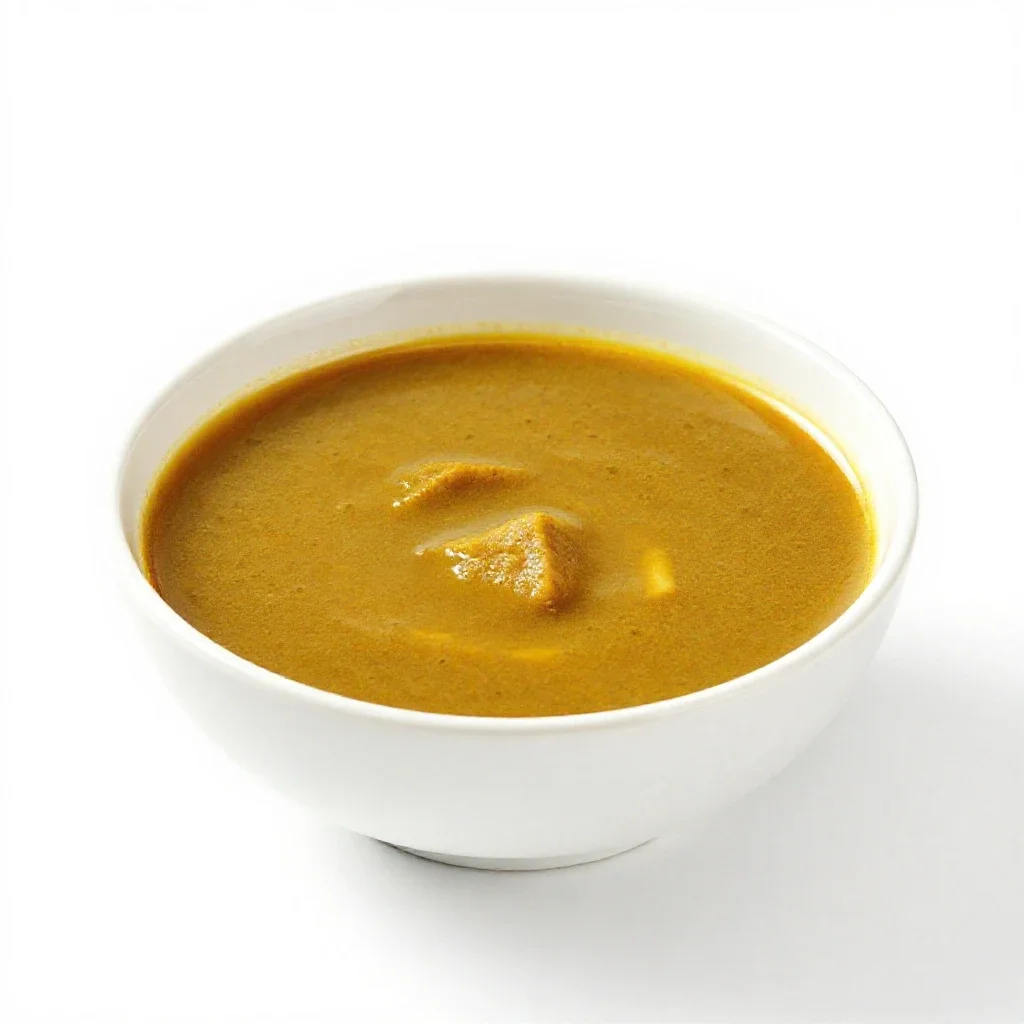 Mulligatawny isolated on a white background