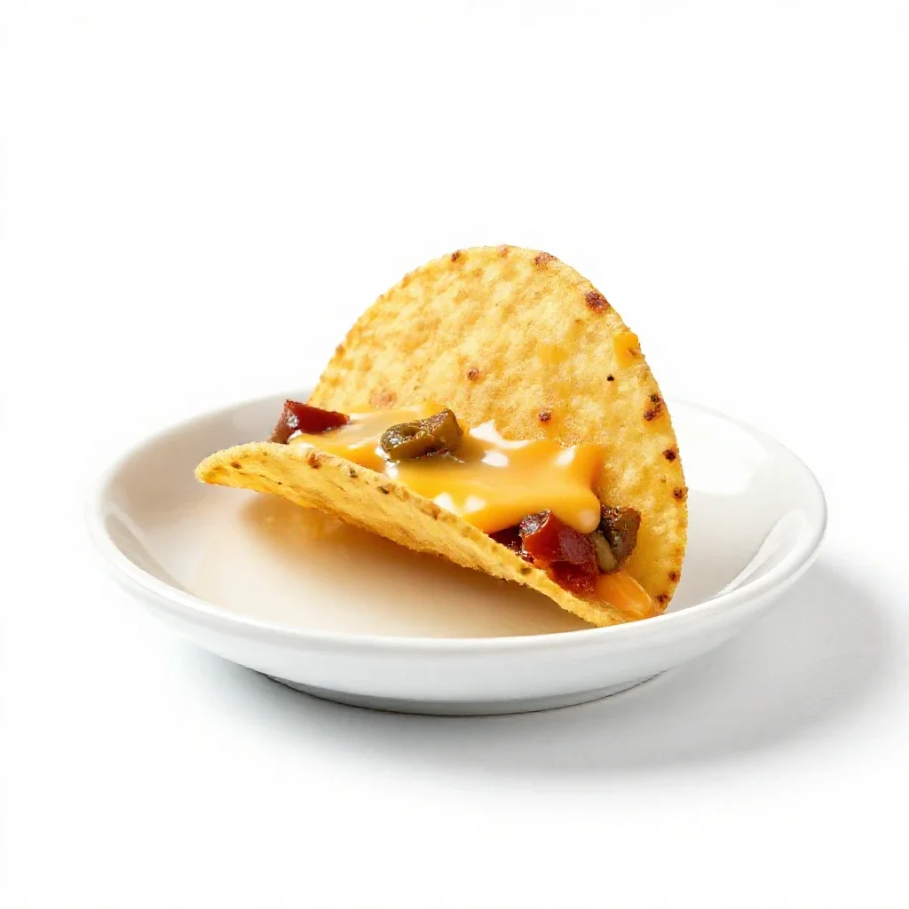 Nacho isolated on a white background