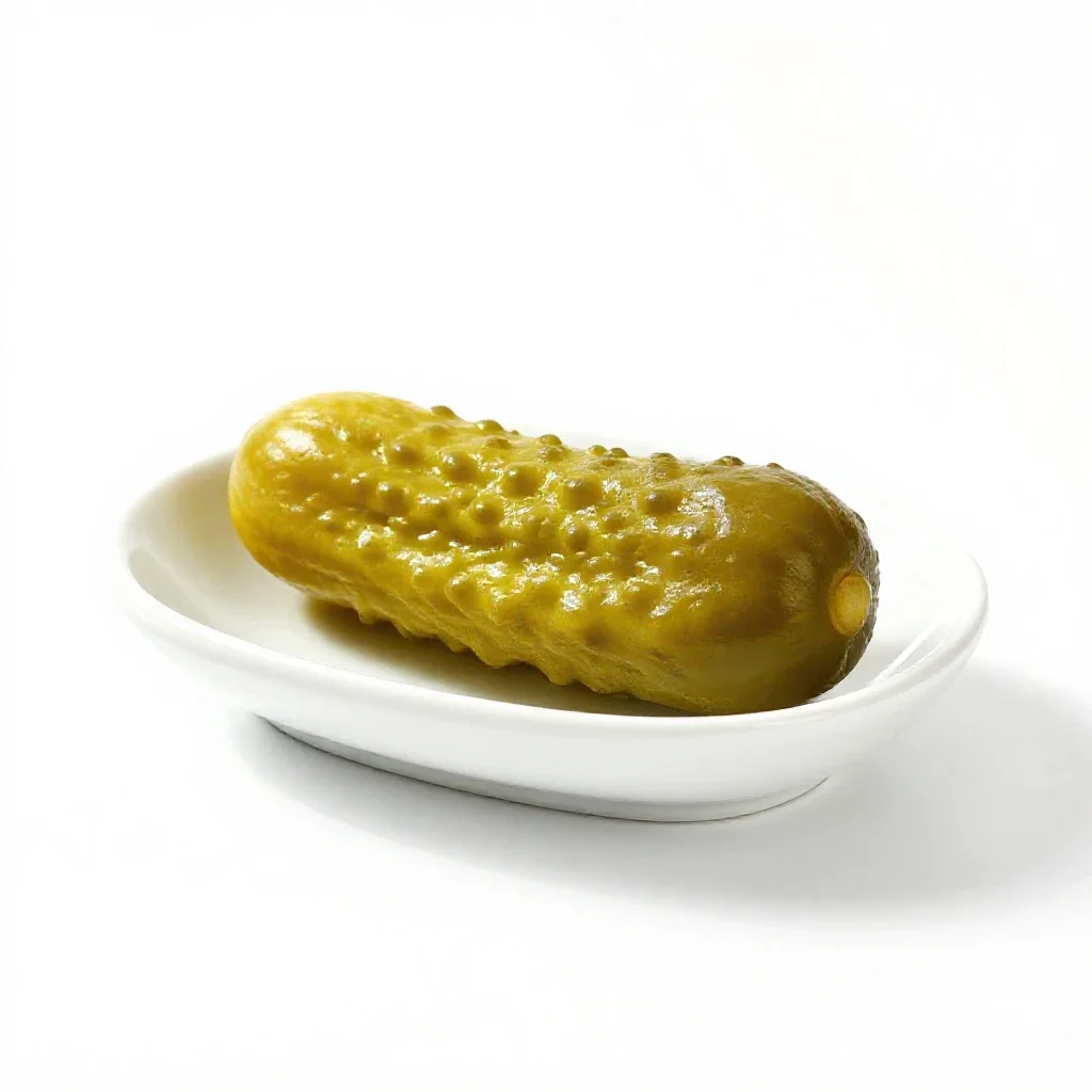 Pickle isolated on a white background