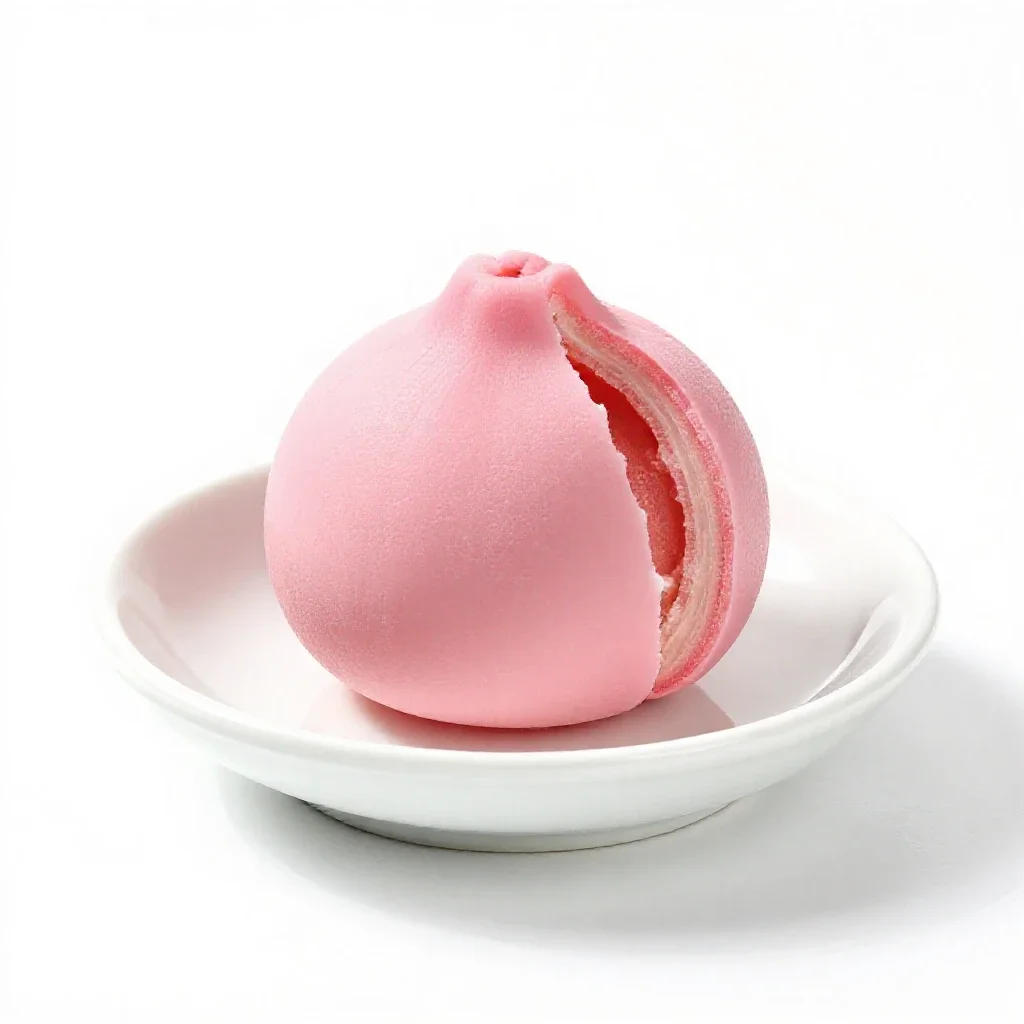 Pink lady isolated on a white background