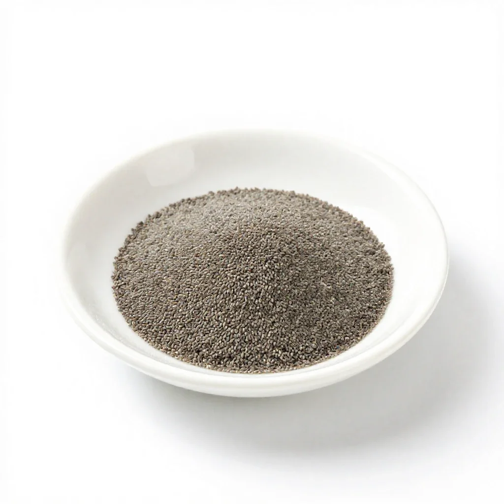 Poppy seed isolated on a white background