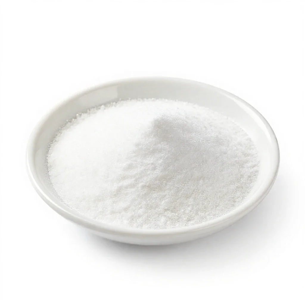 Powdered sugar isolated on a white background