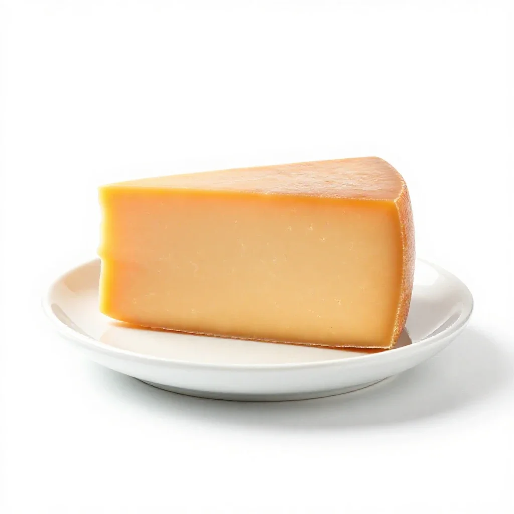 Rat cheese isolated on a white background