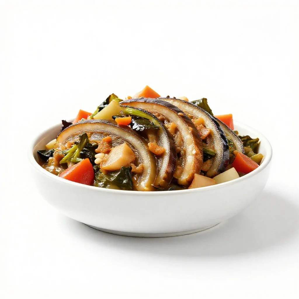 Ratatouille isolated on a white background