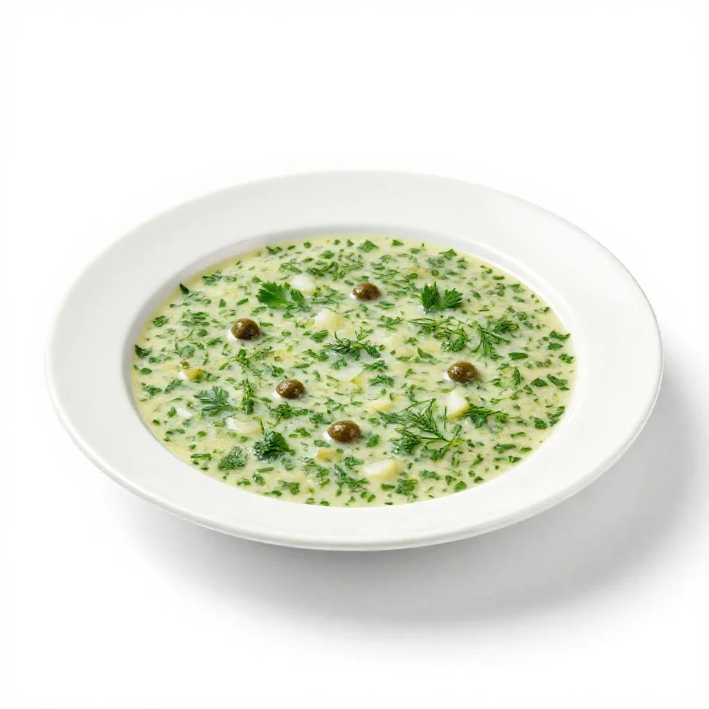 Ravigote isolated on a white background