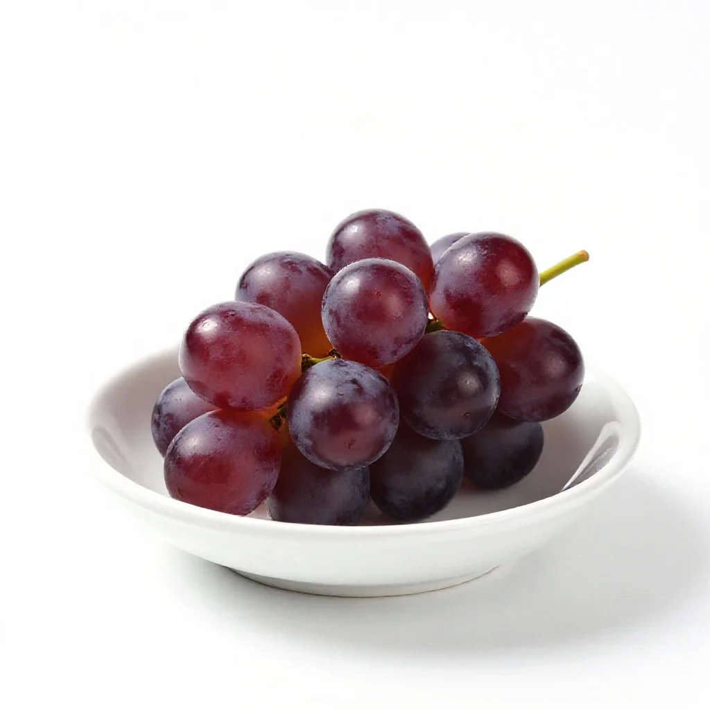 Red wine isolated on a white background